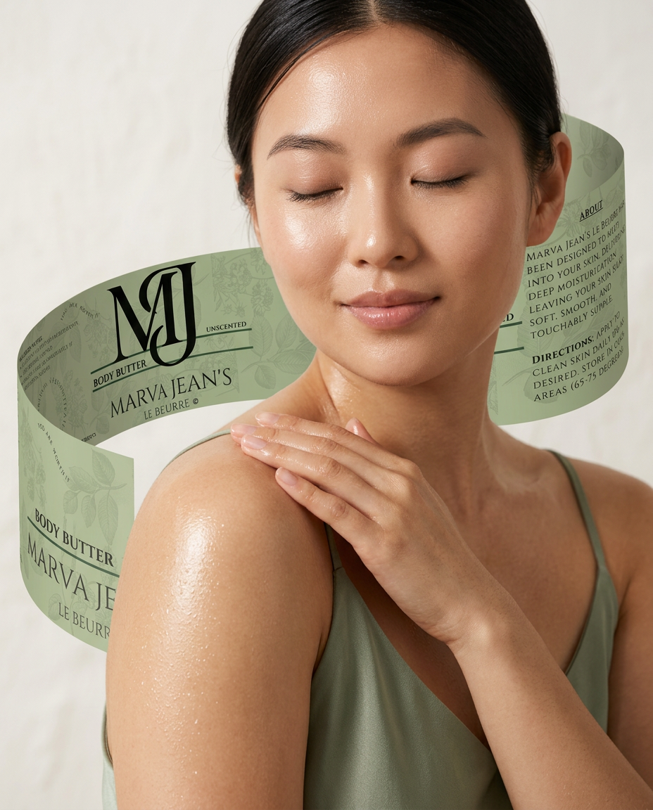 Marva Jean's Le Beurre "Unscented" Refill pouch