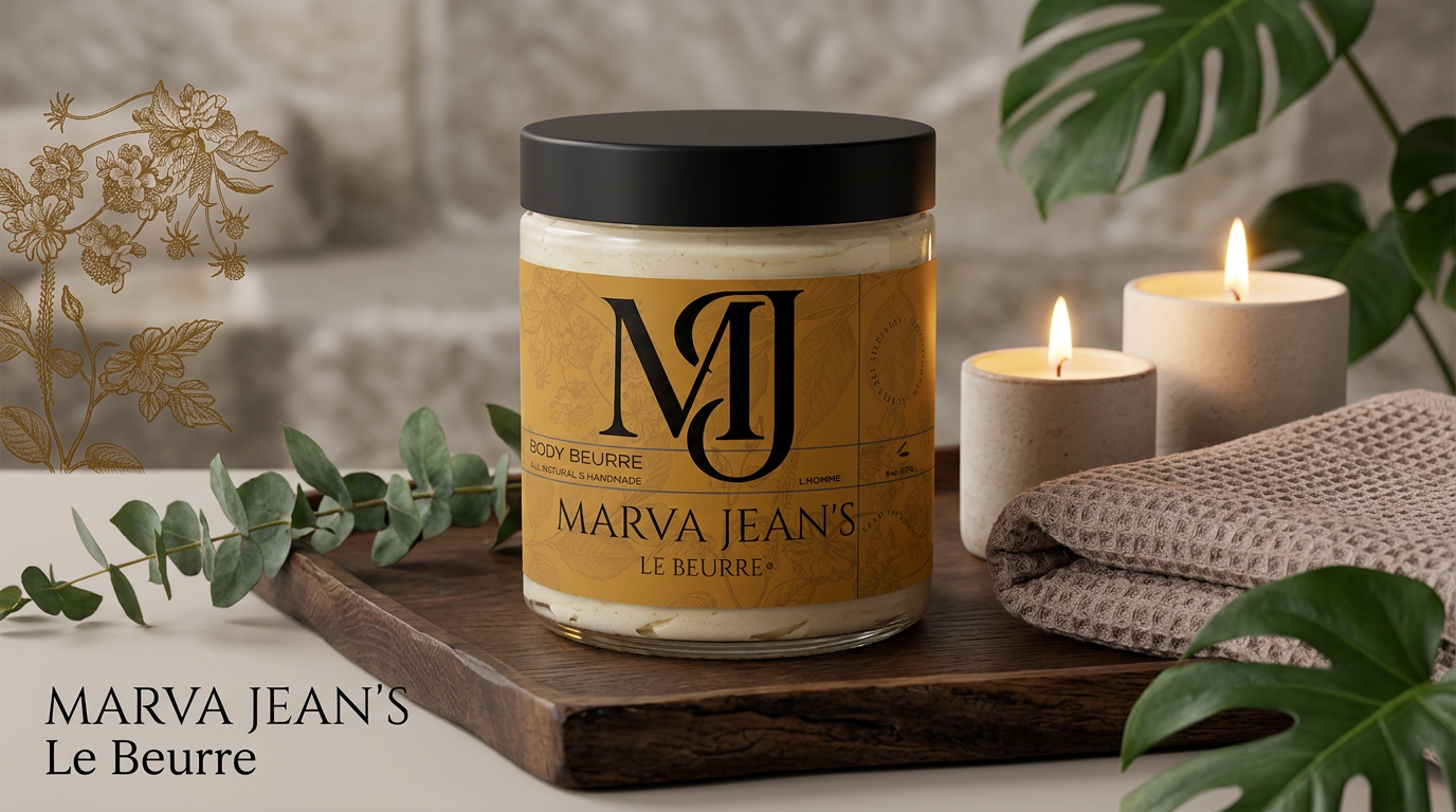 Marva Jean's Le Beurre "L' Homme" Refill pouch