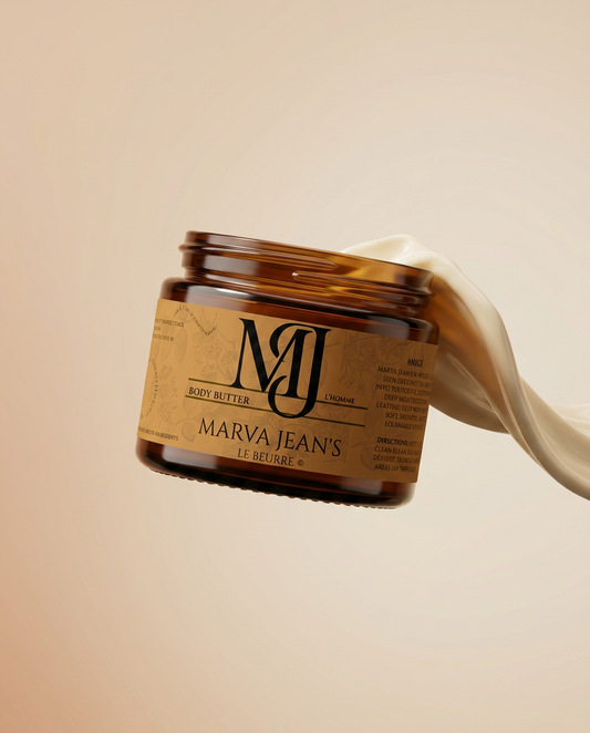 Marva Jean's Le Beurre "L'Homme" Jar