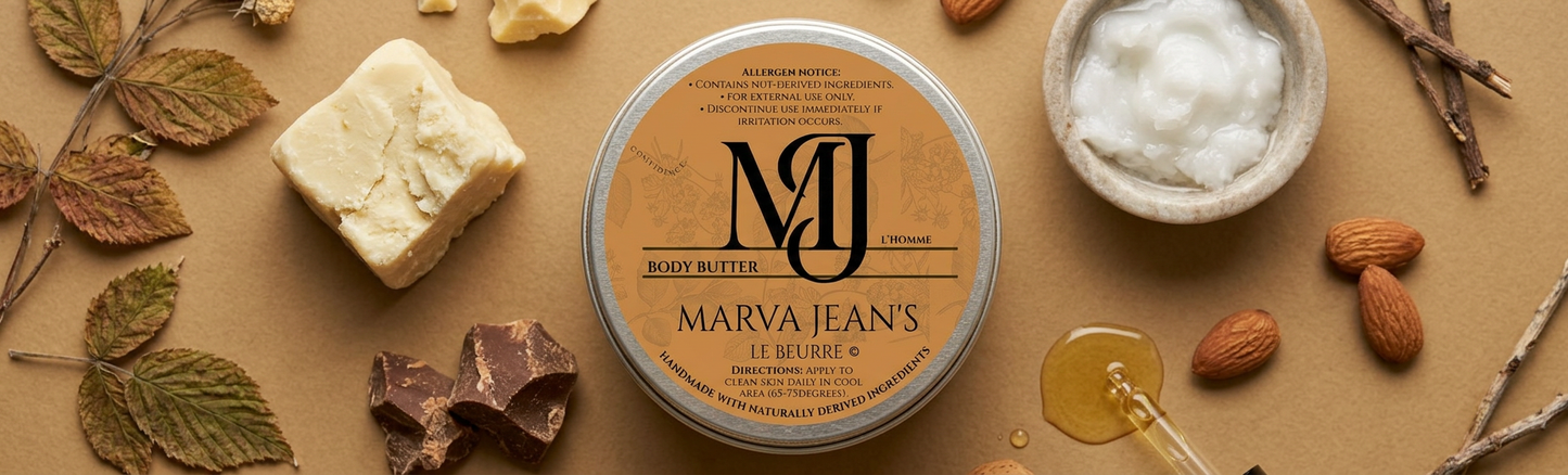 Marva Jean's Le Beurre "L' Homme" Refill pouch
